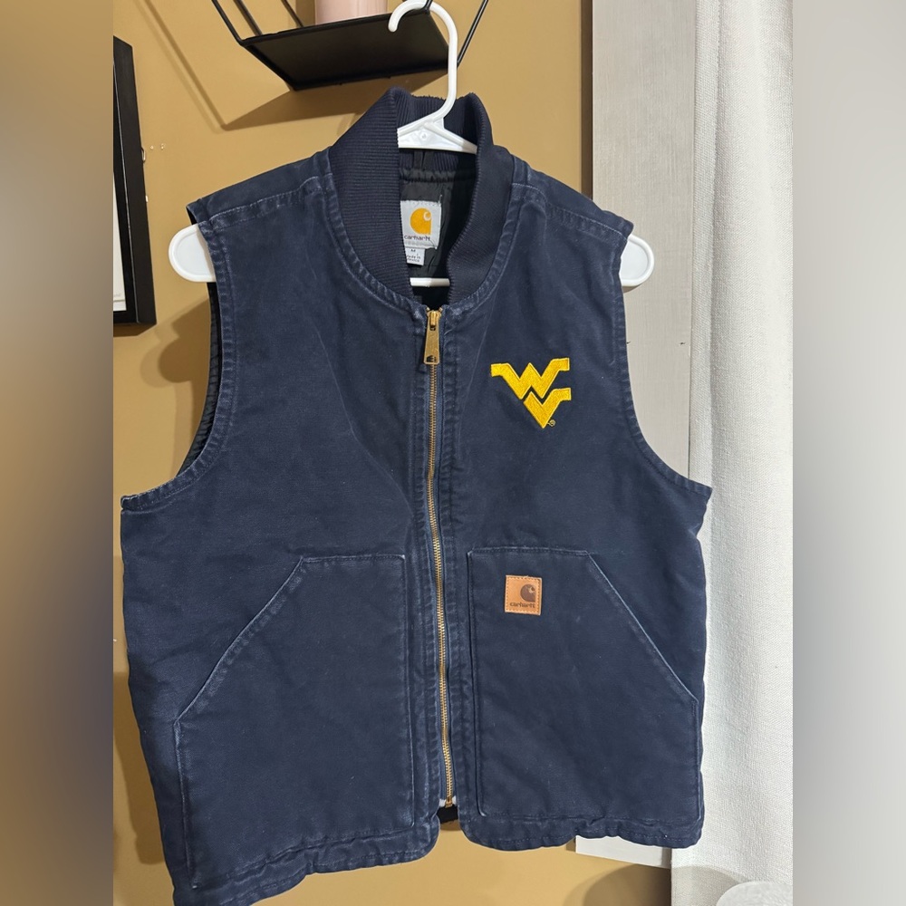 Women’s Carhartt Canvas Quilted Navy Vest